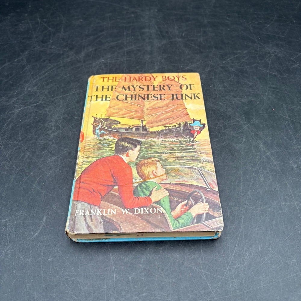 Hardy Boys #39 The Mystery of the Chinese Junk Franklin W Dixon Grosset Dunlap